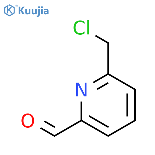 6-(Chloromethyl)picolinaldehyde structure