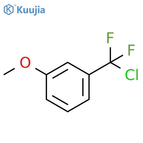 Benzene, 1-(chlorodifluoromethyl)-3-methoxy- structure