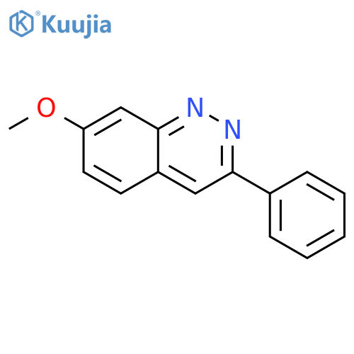 7-methoxy-3-phenyl-Cinnoline structure