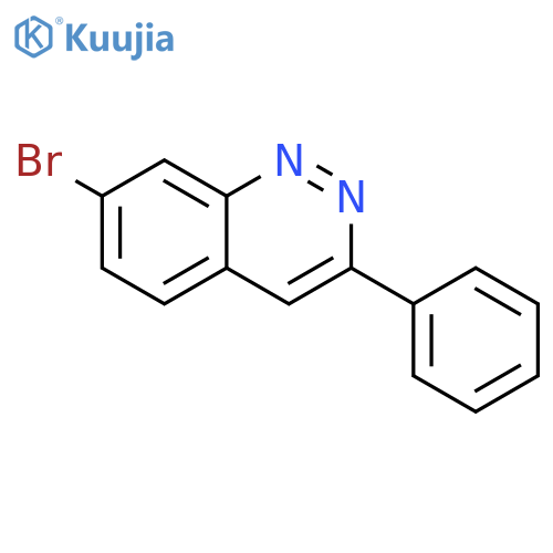 7-BroMo-3-phenylcinnoline structure