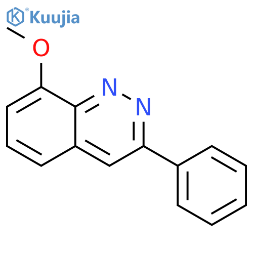 8-methoxy-3-phenyl-Cinnoline structure