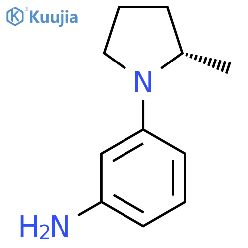 (S)-3-(2-Methylpyrrolidin-1-YL)aniline structure
