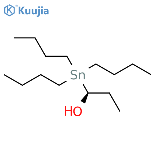 1-Propanol, 1-(tributylstannyl)-, (S)- structure