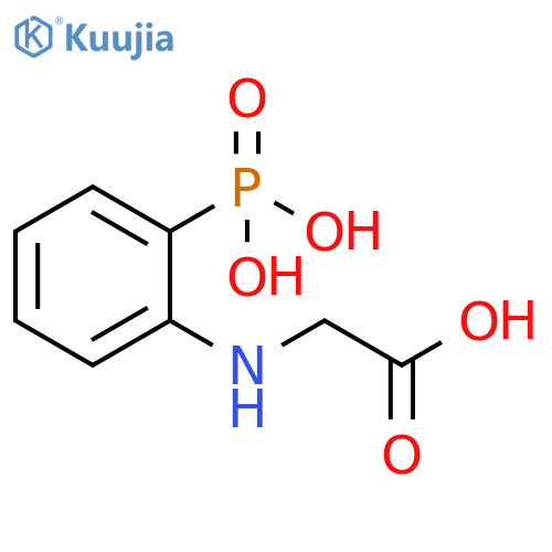 Glycine, N-(2-phosphonophenyl)- structure