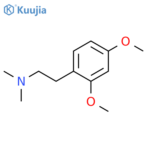 Benzeneethanamine, 2,4-dimethoxy-N,N-dimethyl- structure