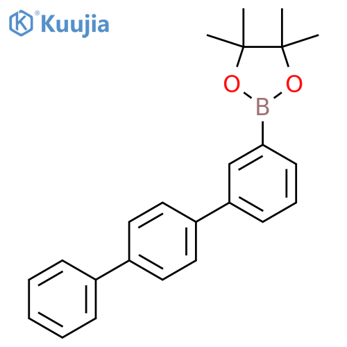 4,4,5,5-Tetramethyl-2-[1,1':4',1''-terphenyl]-3-yl-1,3,2-dioxaborolane structure