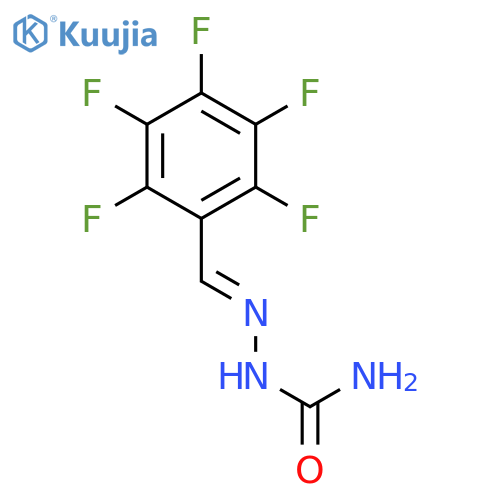 Hydrazinecarboxamide, 2-[(pentafluorophenyl)methylene]- structure
