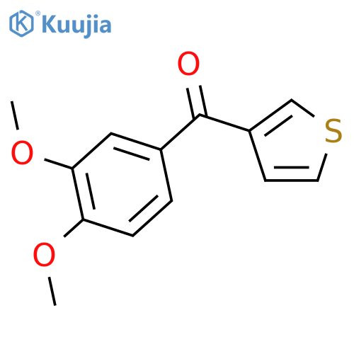 Methanone, (3,4-dimethoxyphenyl)-3-thienyl- structure