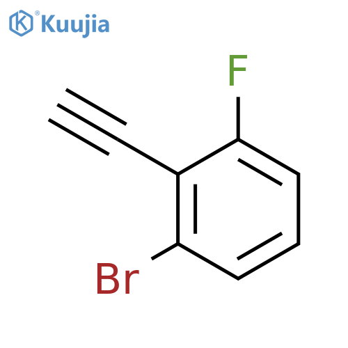 2-Bromo-6-fluorophenylacetylene structure