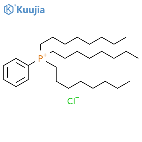 Phosphonium, trioctylphenyl-, chloride structure