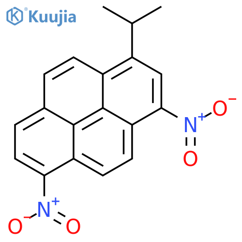 Pyrene, 1-(1-methylethyl)-3,6-dinitro- structure