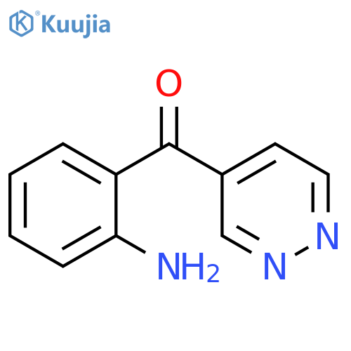 (2-aminophenyl)-4-pyridazinyl-Methanone structure