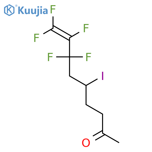 8-Nonen-2-one, 7,7,8,9,9-pentafluoro-5-iodo- structure