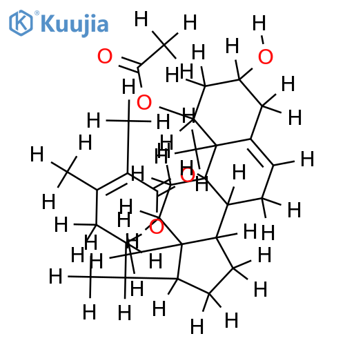 (20S,22R)-1alpha-acetoxy-3beta-hydroxy-witha-5,24-dienolide structure