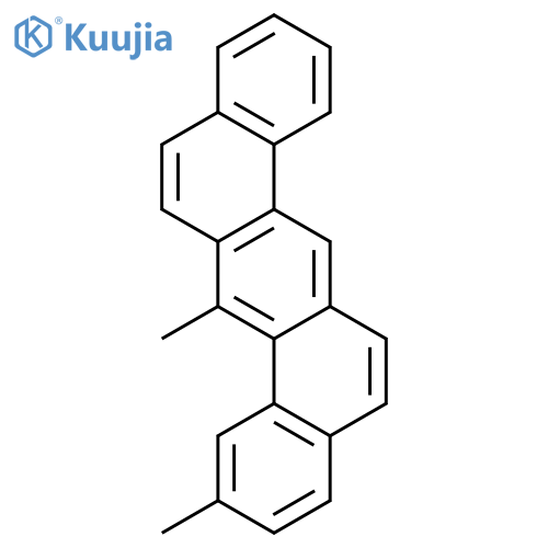 Dibenz[a,h]anthracene, 2,14-dimethyl- structure