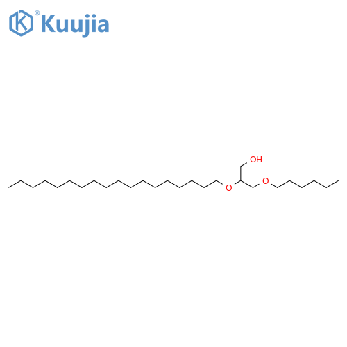1-Propanol, 3-(hexyloxy)-2-(octadecyloxy)- structure