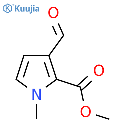 methyl 3-formyl-1-methyl-1H-pyrrole-2-carboxylate structure