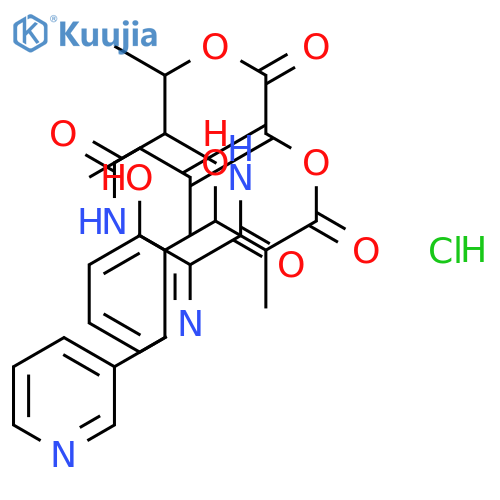 3-hydroxy-N-[(2Z,5R,6S,9S,10S,11R)-10-hydroxy-5,11-dimethyl-2-(1-methylpropylidene)-3,7,12-trioxo-9-(pyridin-3-ylmethyl)-1,4-dioxa-8-azacyclododecan-6-yl]pyridine-2-carboxamide hydrochloride structure