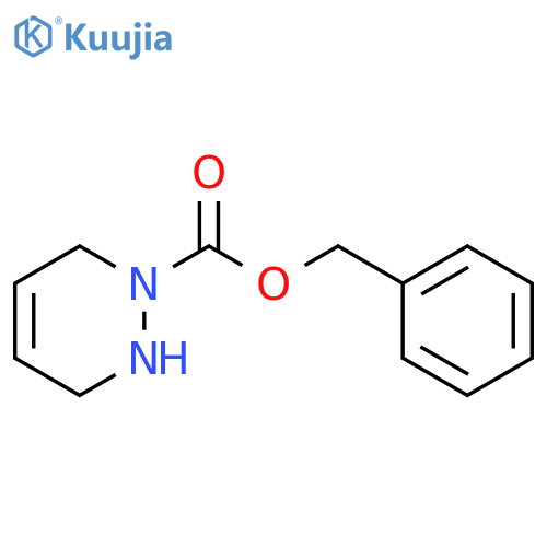 1(2H)-Pyridazinecarboxylic acid, 3,6-dihydro-, phenylmethyl ester structure