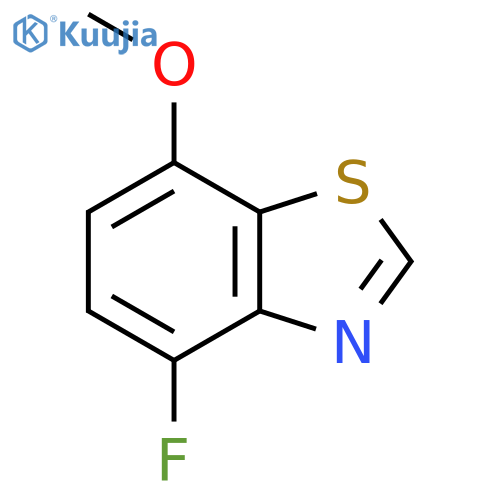 4-Fluoro-7-methoxybenzo[D]thiazole structure