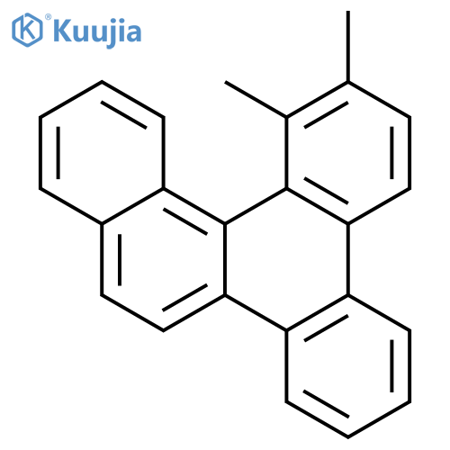 Dibenzophenanthrene, dimethyl- structure