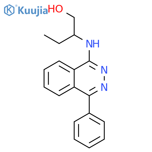 1-Butanol, 2-[(4-phenyl-1-phthalazinyl)amino]- structure