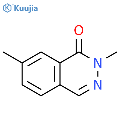 2,7-dimethyl-1,2-dihydrophthalazin-1-one structure