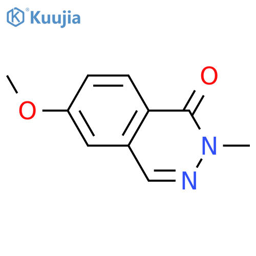 6-methoxy-2-methyl-1,2-dihydrophthalazin-1-one structure