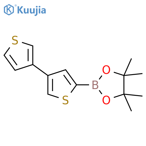 4-(3-Thienyl)thiophene-2-boronic acid pinacol ester structure