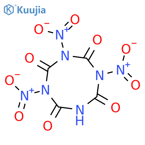 1,3,5,7-Tetrazocine-2,4,6,8(1H,3H,5H,7H)-tetrone, 1,3,5-trinitro- structure