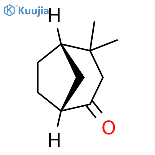 Bicyclo[3.2.1]octan-2-one, 4,4-dimethyl-, (1R)- structure