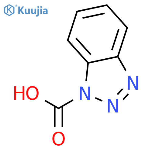 1H-Benzotriazole-1-carboxylic acid structure
