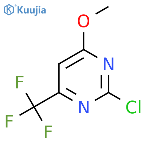 2-Chloro-4-methoxy-6-(trifluoromethyl)pyrimidine structure