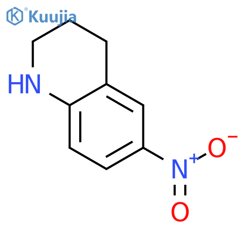6-Nitro-1,2,3,4-tetrahydroquinoline structure