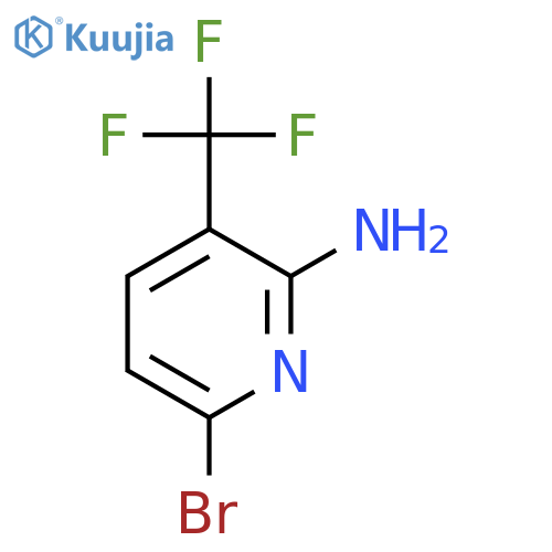 6-Bromo-3-(trifluoromethyl)pyridin-2-amine structure