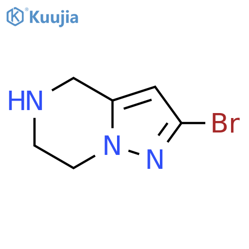 2-Bromo-4,5,6,7-tetrahydropyrazolo[1,5-a]pyrazine structure