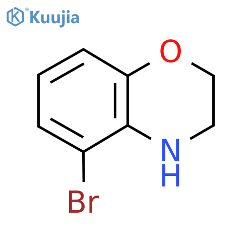 5-bromo-3,4-dihydro-2H-1,4-benzoxazine structure