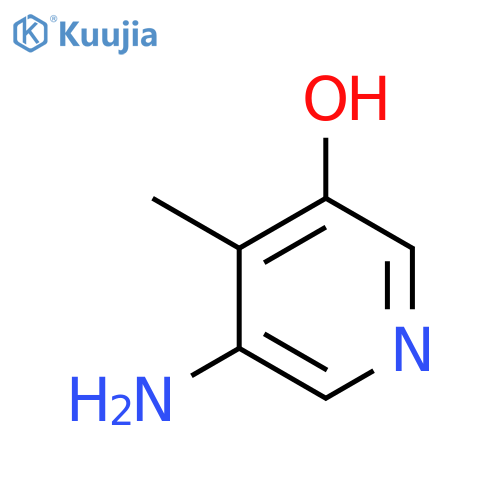 5-Amino-4-methylpyridin-3-ol structure