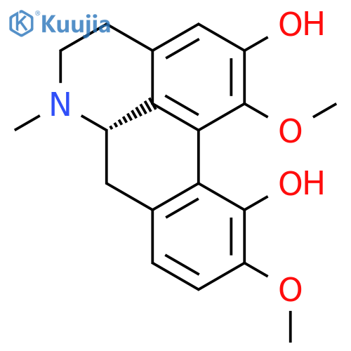 (6Ar)-1,10-dimethoxy-6-methyl-5,6,6a,7-tetrahydro-4H-dibenzo[de,g]quinoline-2,11-diol structure