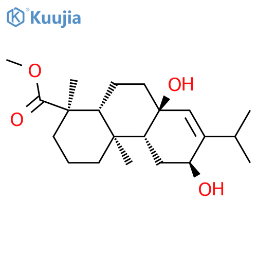 Methyl (1R,4aS,4bR,6S,8aS,10aR)-6,8a-dihydroxy-1,4a-dimethyl-7-propan-2-yl-3,4,4b,5,6,9,10,10a-octahydro-2H-phenanthrene-1-carboxylate structure