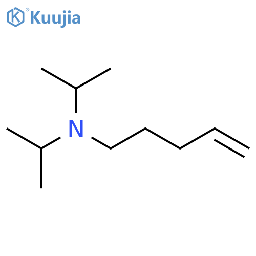 4-Penten-1-amine, N,N-bis(1-methylethyl)- structure