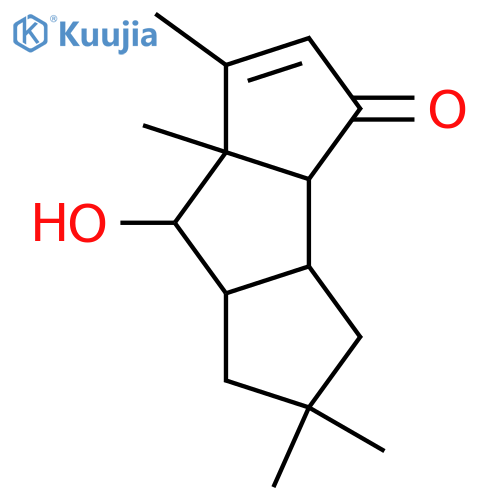14(3→7),15(4→6)-Bisabeo-8-hydroxy-5-hirsuten-4-one; 8β-form structure