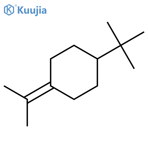 Cyclohexane, 1-(1,1-dimethylethyl)-4-(1-methylethylidene)- structure