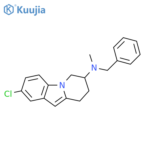 N-benzyl-2-chloro-N-methyl-6,7,8,9-tetrahydropyrido[1,2-a]indol-7-amine structure