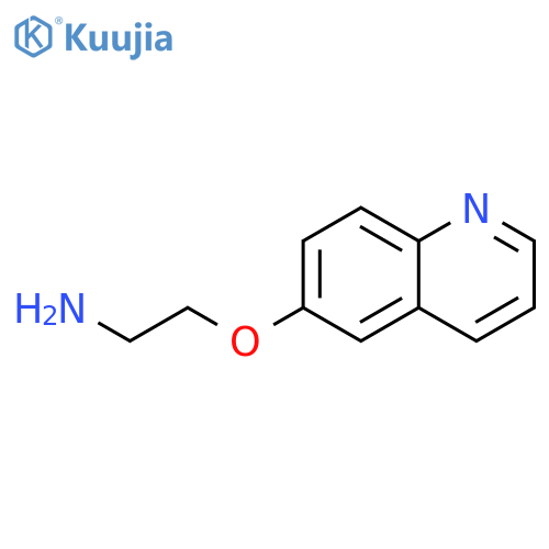 2-(quinolin-6-yloxy)ethan-1-amine structure