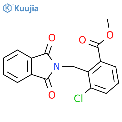 N-(2-Chloro-6-methoxycarbonylphenyl)methyl Phthamide structure