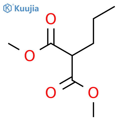 Dimethyl 2-propylmalonate structure