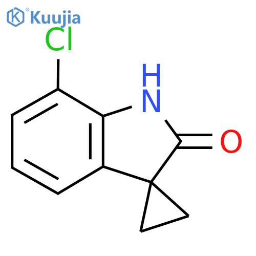 7'-Chlorospiro[cyclopropane-1,3'-indolin]-2'-one structure