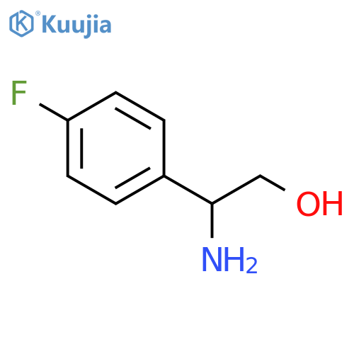 2-Amino-2-(4-fluorophenyl)ethanol structure