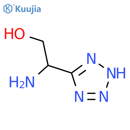 2-Amino-2-(1H-tetrazol-5-yl)ethanol structure